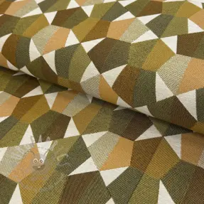Dekorativna tkanina jacquard Mustang gold