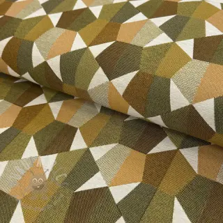 Dekorativna tkanina jacquard Mustang gold