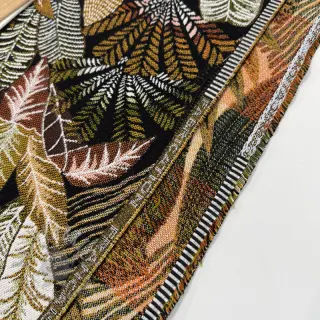 Dekorativna tkanina jacquard Egypte noir
