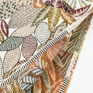 Dekorativna tkanina jacquard Egypte blanc