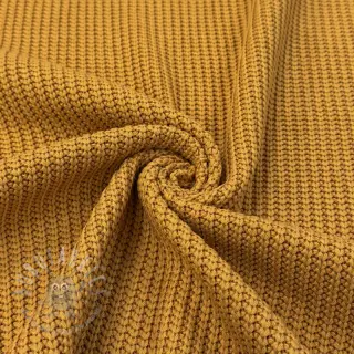 Pletenina BIG KNIT mustard