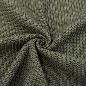 Pletene tkanine BIG KNIT camo green