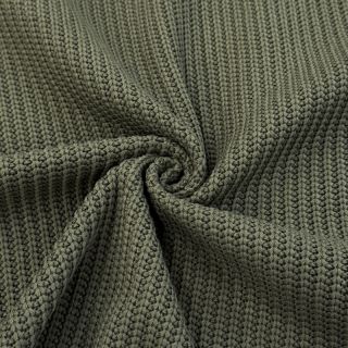 Pletenina BIG KNIT camo green