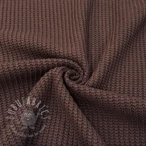 Pletenina BIG KNIT dark brown