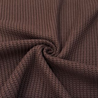 Pletene tkanine BIG KNIT dark brown