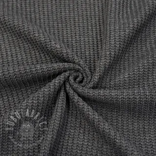 Pletenina BIG KNIT dark grey