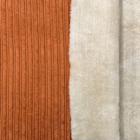 Rastezljivi baršun Cofur fleece brick
