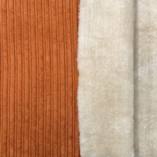 Rastezljivi baršun Cofur fleece brick