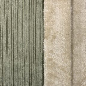 Rastezljivi baršun Cofur fleece camo green