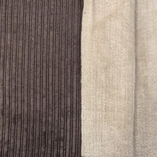Rastezljivi baršun Cofur fleece dark brown