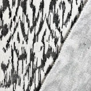 Pletenina jacquard Comfy Blurry Ikat grey