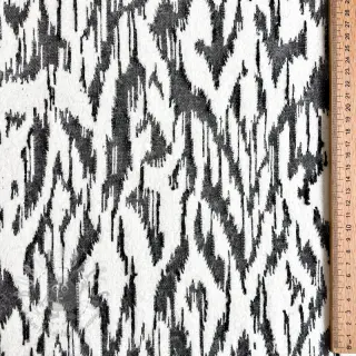 Pletenina jacquard Comfy Blurry Ikat grey