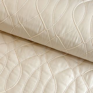 Prošivena tkanina Cord off white