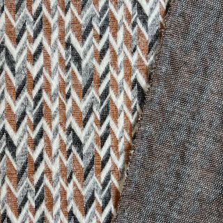 Pletenina jacquard Comfilia Irregular Herringbone