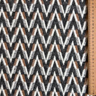 Pletenina jacquard Comfilia Arrows grey