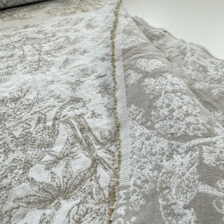 Dekorativna tkanina jacquard MACASSAR alover lin