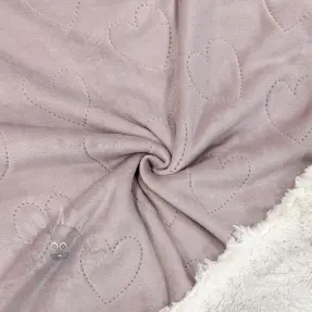Nicky TEDDY Hearts old pink