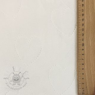 Nicky TEDDY Hearts off white