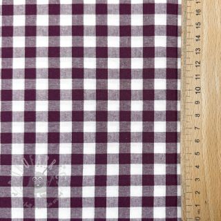 Pamuk Check aubergine