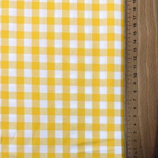 Pamuk Check yellow