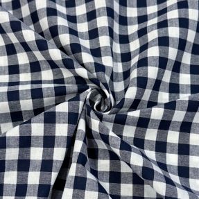 Pamuk Check navy