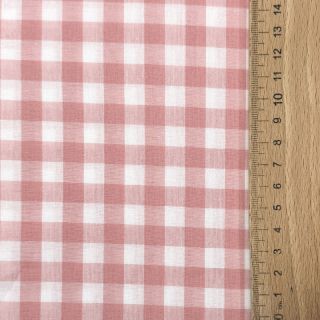 Pamuk Check old rose