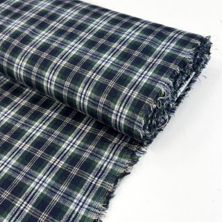 Viskoza Scottish Check YARN DYED BRUSHED design B