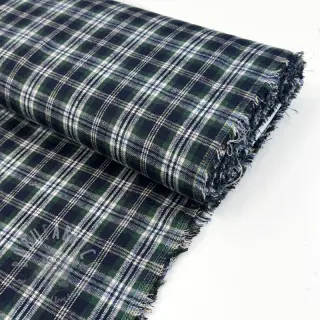 Viskoza Scottish Check YARN DYED BRUSHED design B