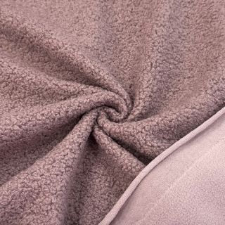 Fleece TEDDY DOUBLE SIDED blush
