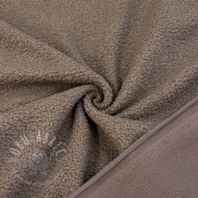 Fleece TEDDY DOUBLE SIDED taupe