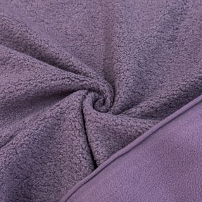 Fleece TEDDY DOUBLE SIDED mulberry