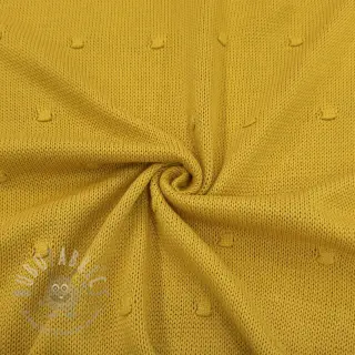 Pletenina BIG KNIT DOT ochre