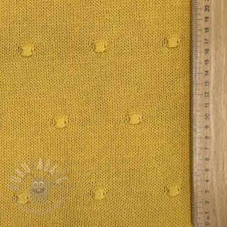 Pletenina BIG KNIT DOT ochre