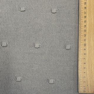 Pletene tkanine BIG KNIT DOT grey