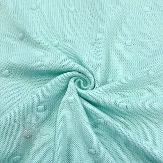 Pletenina BIG KNIT DOT mint