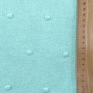 Pletenina BIG KNIT DOT mint