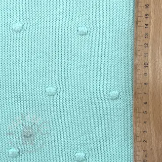 Pletenina BIG KNIT DOT mint