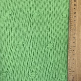 Pletenina BIG KNIT DOT grass green