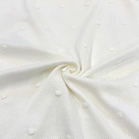 Pletene tkanine BIG KNIT DOT off white