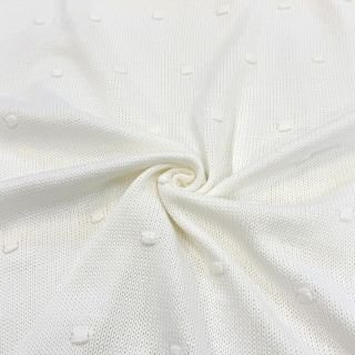 Pletene tkanine BIG KNIT DOT off white