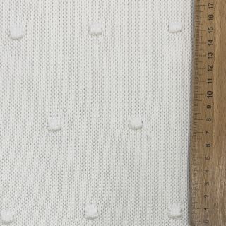 Pletene tkanine BIG KNIT DOT off white