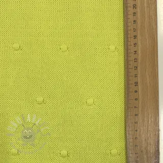 Pletenina BIG KNIT DOT bright green
