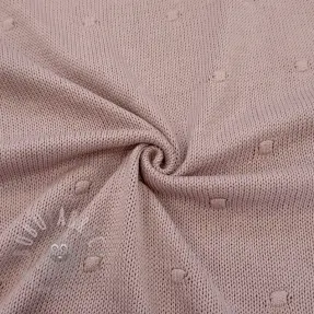 Pletenina BIG KNIT DOT old pink