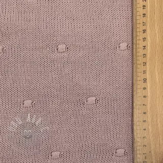 Pletenina BIG KNIT DOT old pink