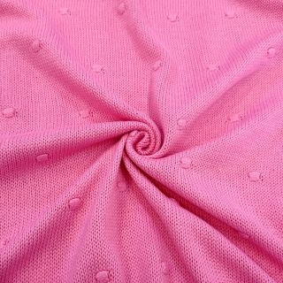 Pletene tkanine BIG KNIT DOT pink