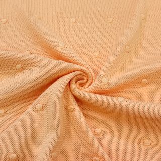 Pletene tkanine BIG KNIT DOT peach
