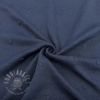 Pletenina BIG KNIT DOT navy