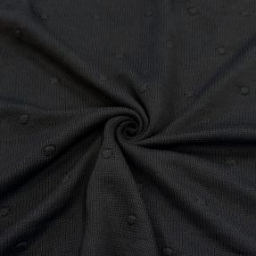Pletene tkanine BIG KNIT DOT black