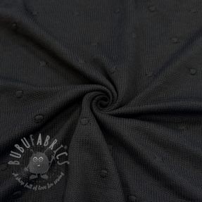 Pletenina BIG KNIT DOT black