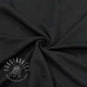 Pletenina BIG KNIT DOT black